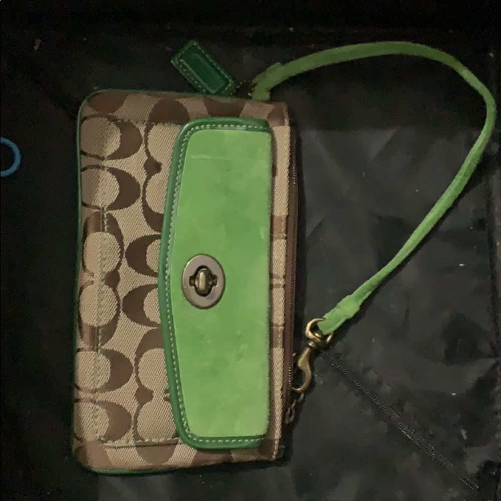 Coach wristlet